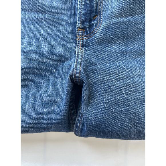 Abercrombie & Fitch The 90's Relaxed High Rise Jeans Curve Love Sz 30L 30 - Picture 4 of 8